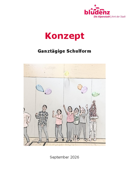 Konzept Ganztägige Schulform 2026/27